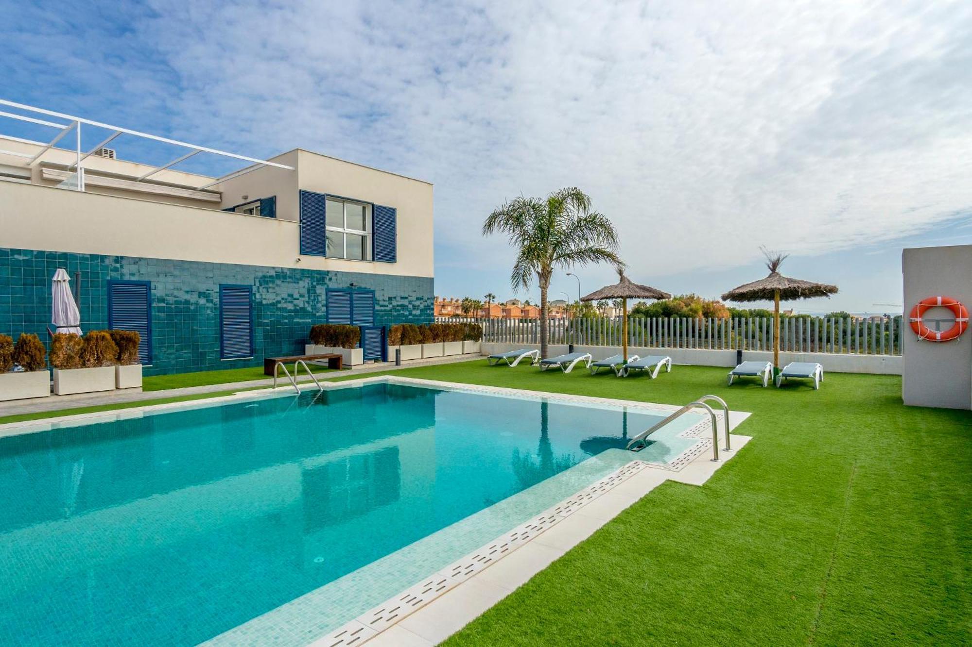 Turquesa Del Mar - Sun & Beach & Golf & Bike - Large Terrace Ground-Floor Spanish Apartment Dehesa de Campoamor  Zewnętrze zdjęcie
