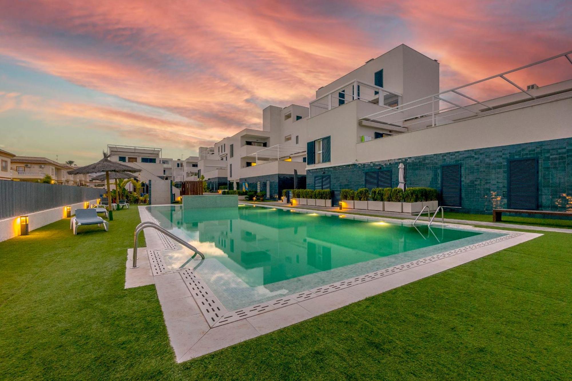 Turquesa Del Mar - Sun & Beach & Golf & Bike - Large Terrace Ground-Floor Spanish Apartment Dehesa de Campoamor  Zewnętrze zdjęcie
