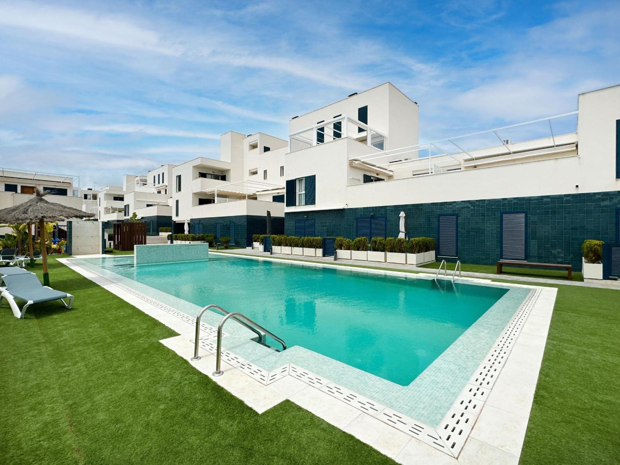 Turquesa Del Mar - Sun & Beach & Golf & Bike - Large Terrace Ground-Floor Spanish Apartment Dehesa de Campoamor  Zewnętrze zdjęcie